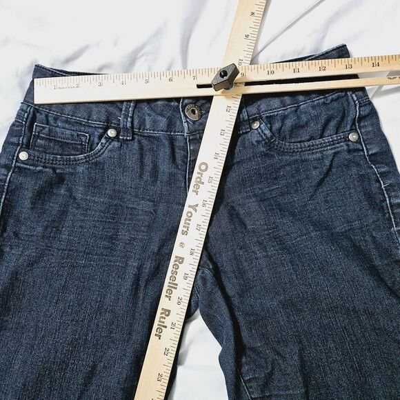 Blue Spice Womens Jeans Blue Size 5 Cotton Blend Stretch Button Zip Close Pocket - Picture 3 of 13